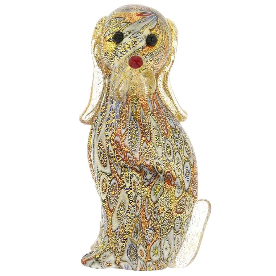 Amazon.co.jp: GlassOfVeniceムラーノガラスGoldenキルト